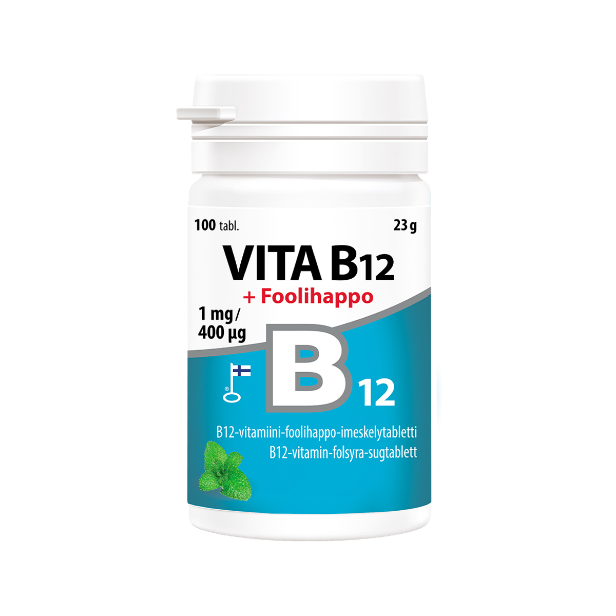 Vita B12-vitamiini + foolihappo