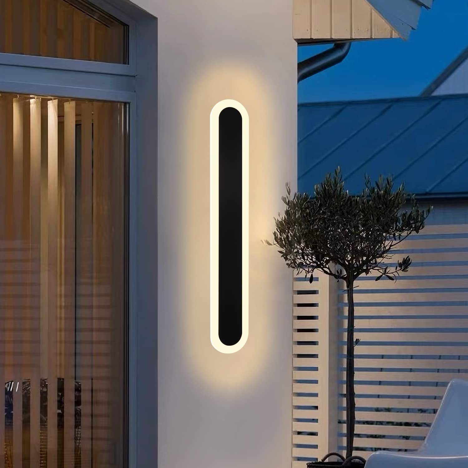 NETTLIFE LED-seinävalaisin Villa 50 cm 10 W