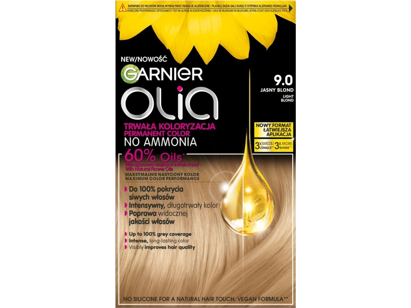GARNIER Olia Hiusväri 9.0 Vaalea vaalea