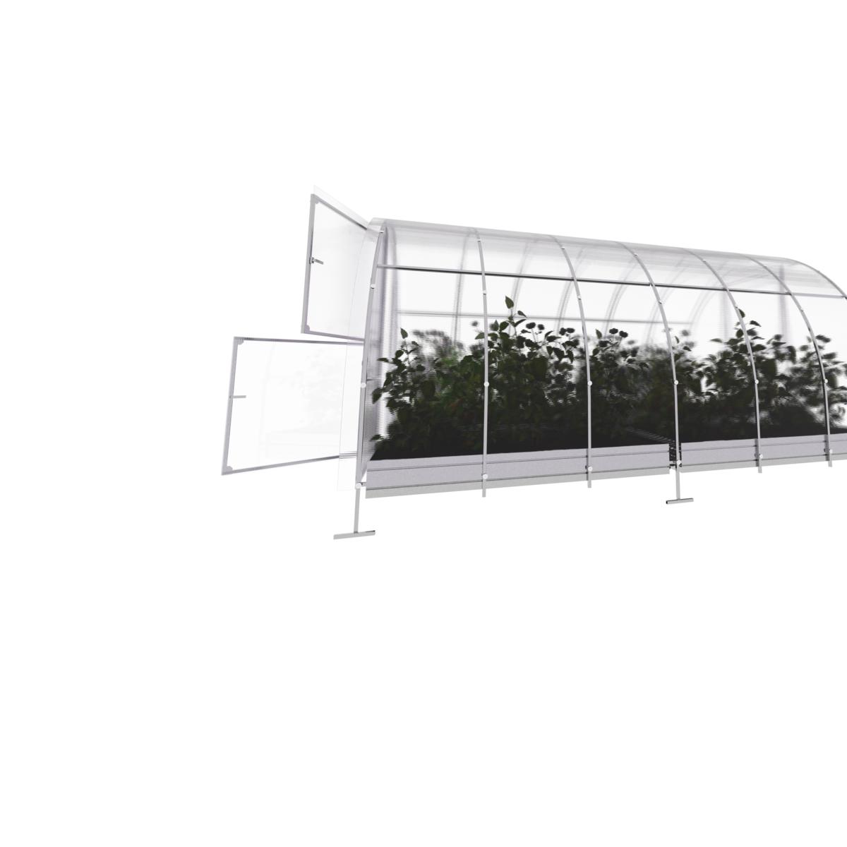 KLASIKA EASY 12 m2, 4 mm polykarbonaattikansi