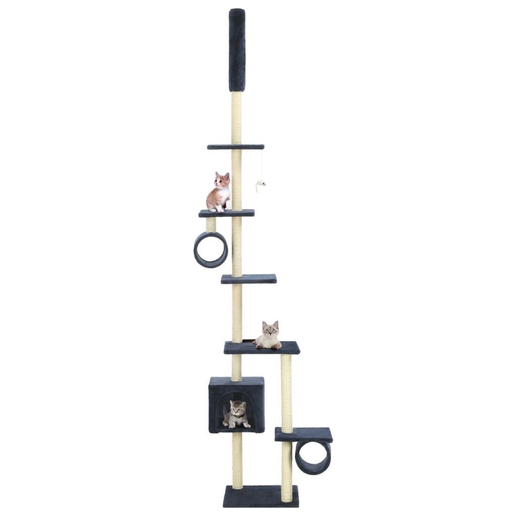 vidaXL 260 cm tummansininen