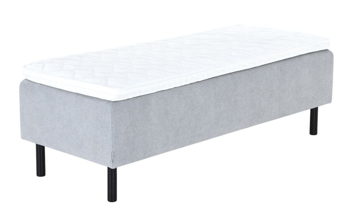 Unia Kulta runkopatjasänky 90x200 L v.harmaa, Unia muoto 9cm